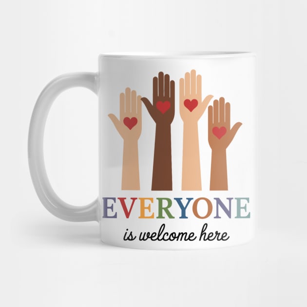 Everyone Is Welcome Here Idaho Teacher by ArtistTee ⭐⭐⭐⭐⭐